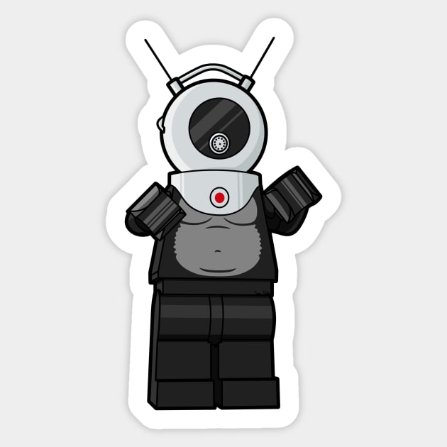 LEGO Robot Monster 1953 Sticker by schultzstudio